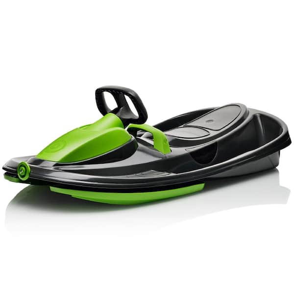 Unbranded Gizmo Riders Stratos Snow Bobsled for Kids- 2-Person Steerable Snow Sled for Ages 3 and Up
