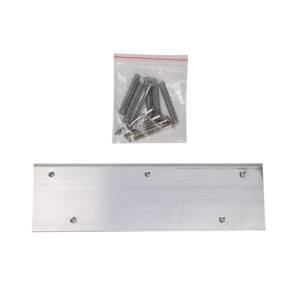 Compact Natural Teak Folding Shower Seat with Nickel Finish