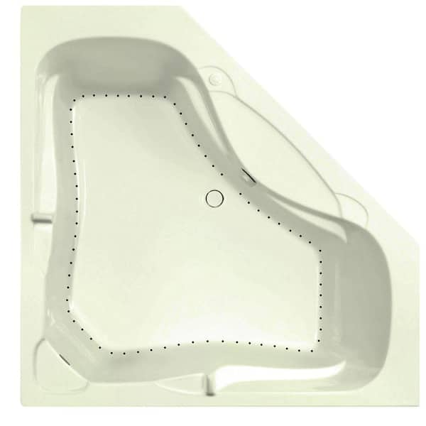 Aquatic Preakness 6 ft. Air Bath Tub in Biscuit