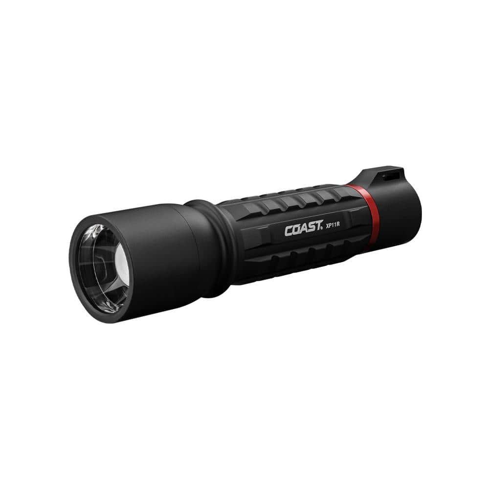 Coast XP11R 2100 Lumen Rechargeable LED Flashlight with Slide Focus and  Beam Lock 30348 The Home Depot