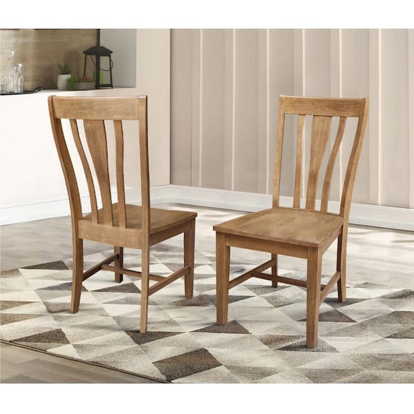 Weston Hickory Solid Wood Dining Chair (Set of 2)