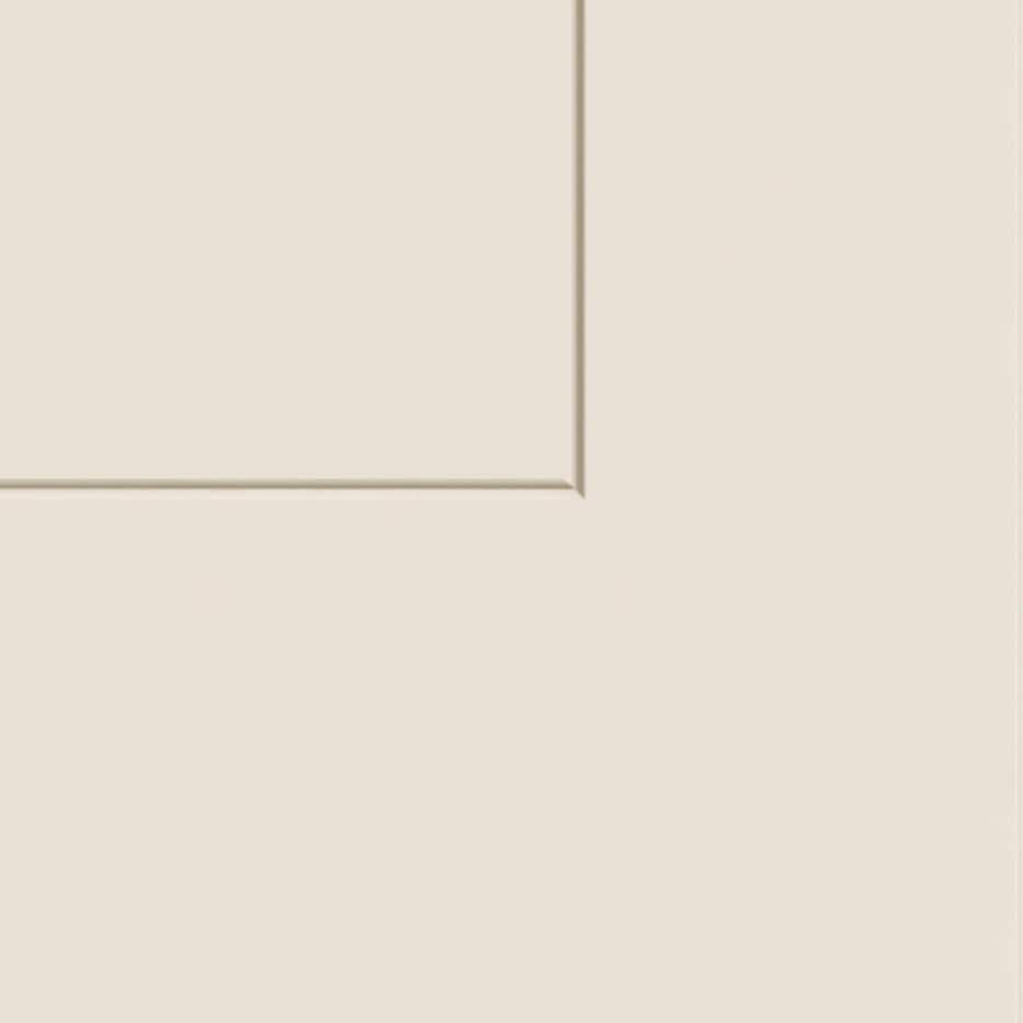 Primed White Solid Pine 2-Panel Interior Slab Door
