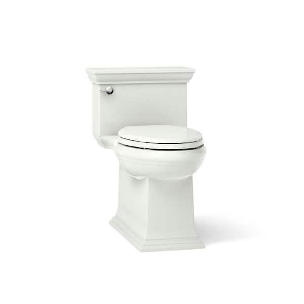 KOHLER Memoirs Stately 12 in. Rough-In 1-Piece 1.28 GPF Single Flush Elongated Toilet in Dune (Seat Included)