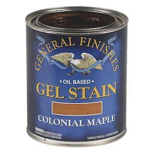 1 qt. Colonial Maple Oil-Based Interior Wood Gel Stain