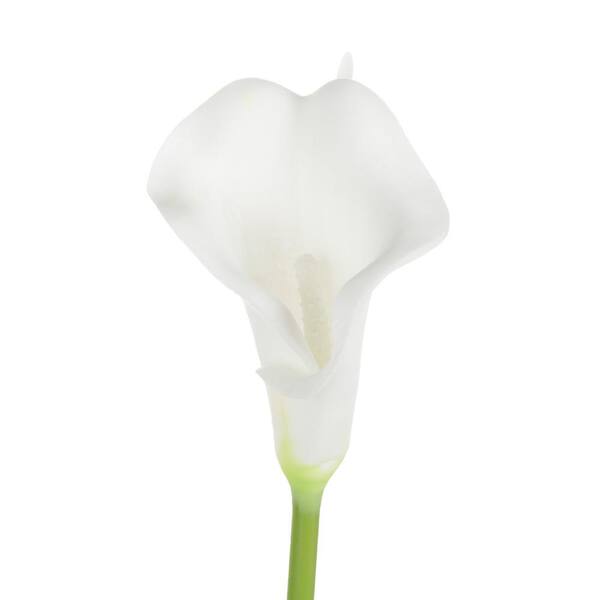 Kalalou 28 Artificial Large White Flower Stems - 6/Case