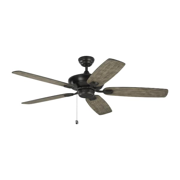 Indoor Outdoor Aged Pewter Ceiling Fan