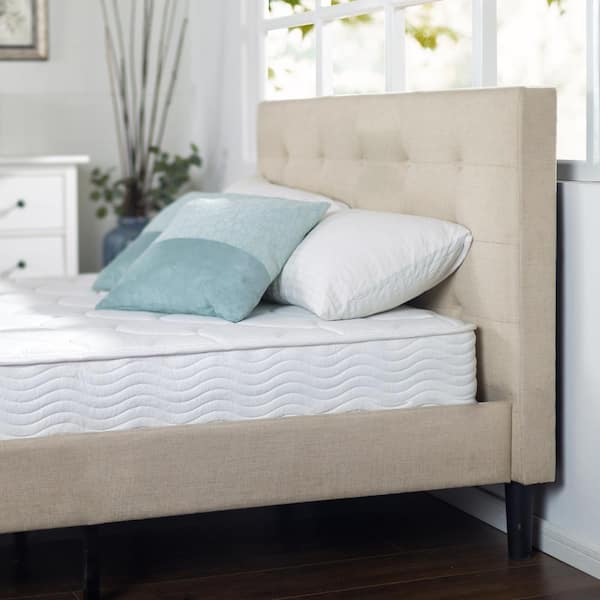 Quilted 8 Inch Medium Tight Top Twin Pocket Spring Mattress