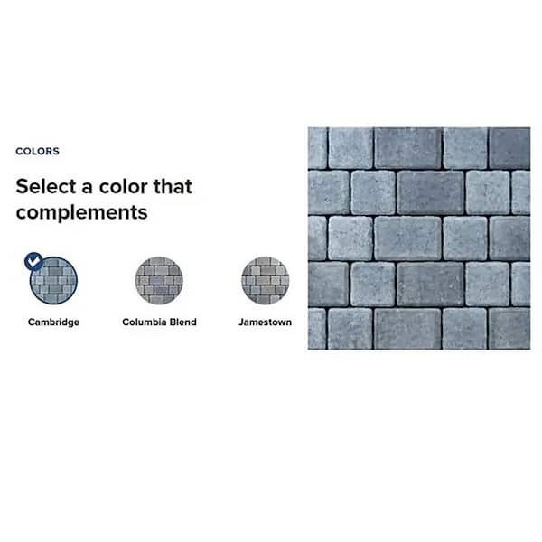 Camino ecoGreen 6x9 Rectangle Pavers the World's First Low Carbon, Water Permeable Paver System (270-pcs / 111. 5sf)