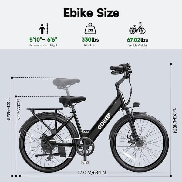 Zeus & Ruta 26 in. Black Fat Tire 500W Motor Shimano 7-Speed, Front Suspension Electric Bicycle Zeus & Ruta 26 in. Black Fat Tire 500W Motor Shimano 7-Speed, Front Suspension Electric Bicycle