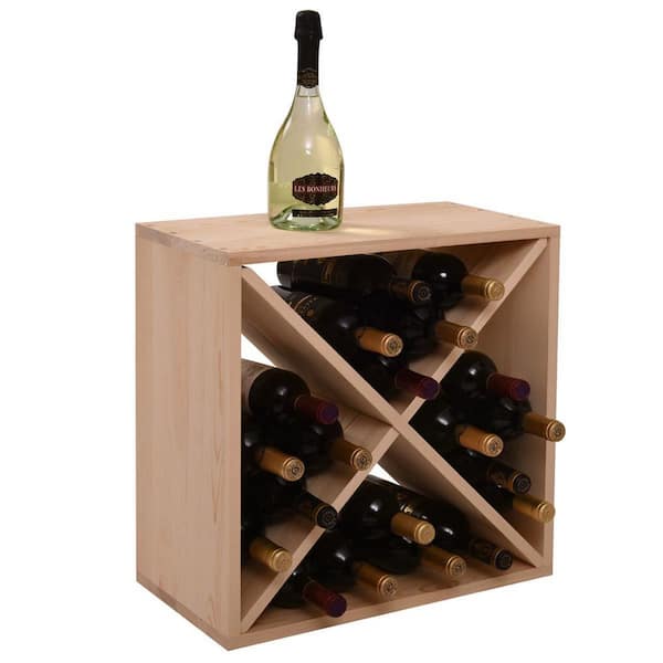 126 bottle best sale wine rack