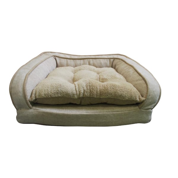 Unbranded Premium Sofa Bed With Cushion Light Tan