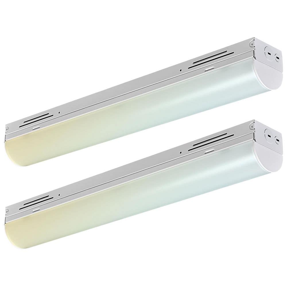 24 In. Integrated LED Linear Light, 5CCT, 13W-26W, Up to 4000LM, 110° Beam, Dimmable, Damp Rated UL & DLC Listed 2 Pack price history on PriceWatchPro