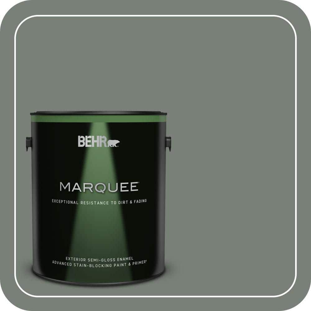 1 gal. Home Decorators Collection #HDC-AC-22 Cedar Forest Semi-Gloss Enamel Exterior Paint & Primer product image for price tracking