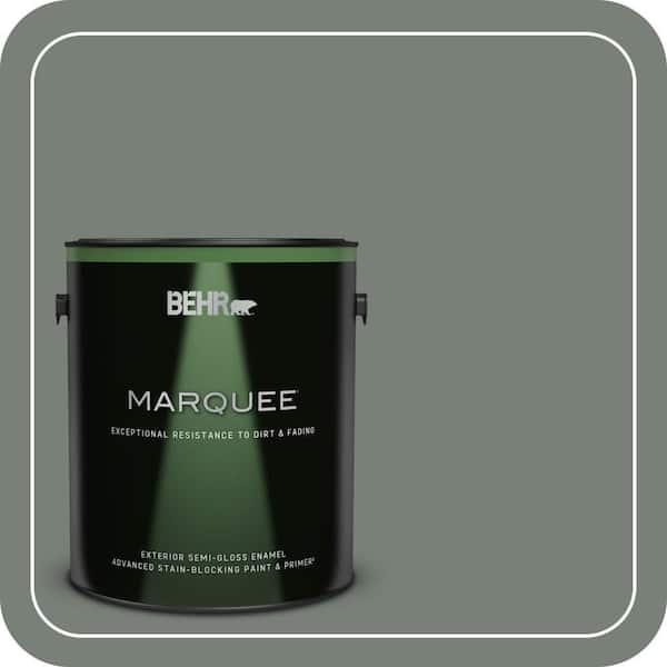 BEHR MARQUEE 1 gal. Home Decorators Collection #HDC-AC-22 Cedar Forest Semi-Gloss Enamel Exterior Paint & Primer