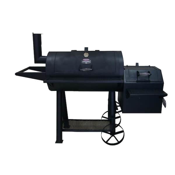 Kingsford 36 in. Ranchers XL Charcoal Grill/Smoker in Black