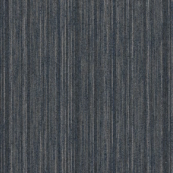 Intelligent - Sharp - Blue Commercial 24 x 24 in. Glue-Down Carpet Tile Square (80 sq. ft.)