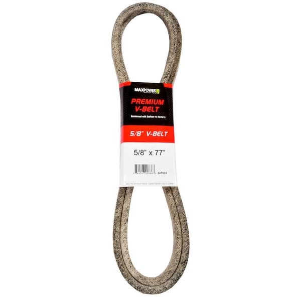 MaxPower 5/8 in. x 77 in. Premium V-Belt 347622 - The Home Depot