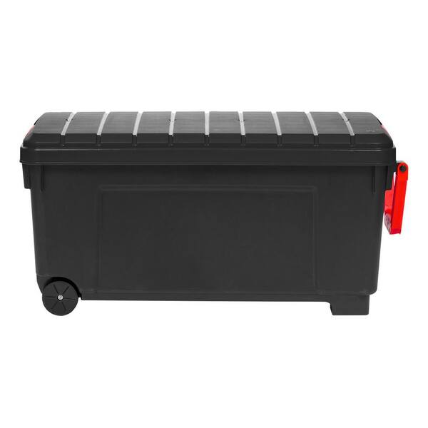 home depot rolling storage bin