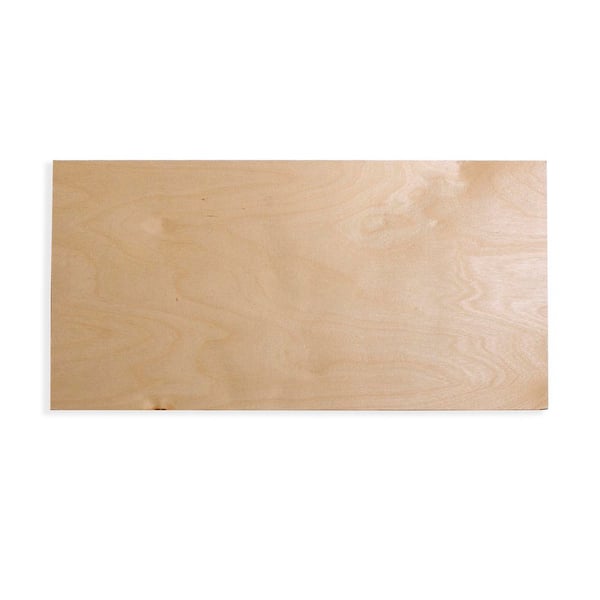 1/4 in. x 12 in. x 24 in. Birch Markerboard