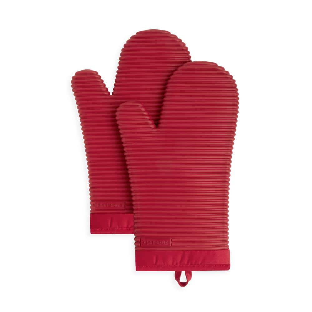 Kitchen Glove Oven Mittens And Pot Holders High Heat Resistant 600