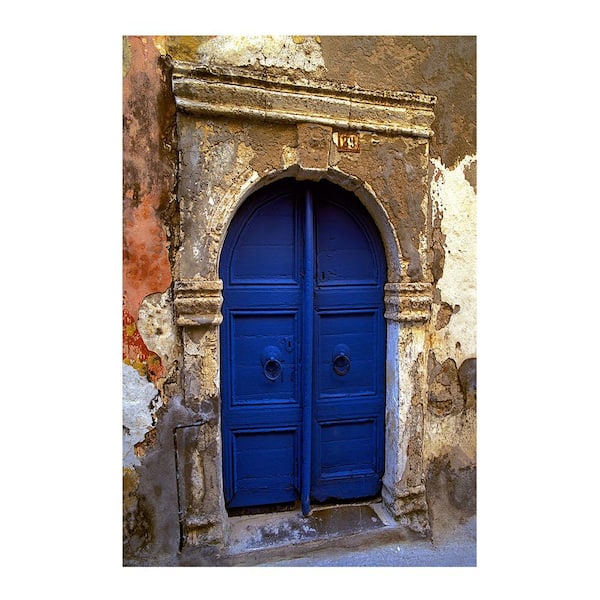 Unbranded The Blue Door by Colossal Images Canvas Wall Art 36 in. x 27 in.