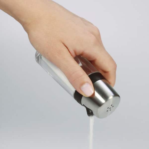 OXO Good Grips Glass Adjustable Salt & Pepper Shaker Set - Bed Bath &  Beyond - 39064694