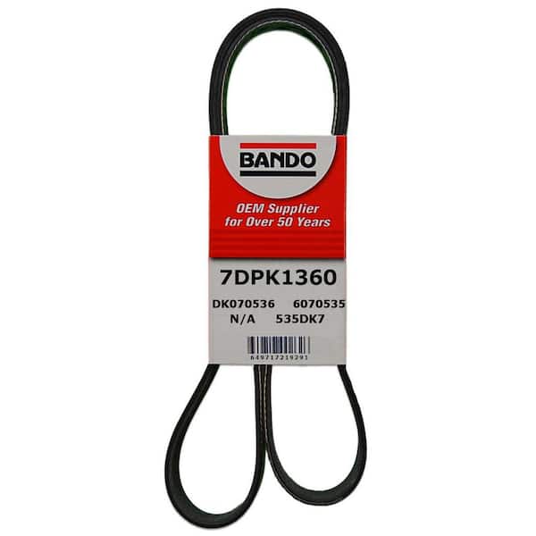 Bando Rib Ace Precision Engineered V-Ribbed Belt - Water Pump, Alternator, Air Conditioning and Power Steering