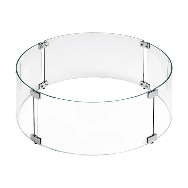 29 in. Tempered Glass Flame Guard