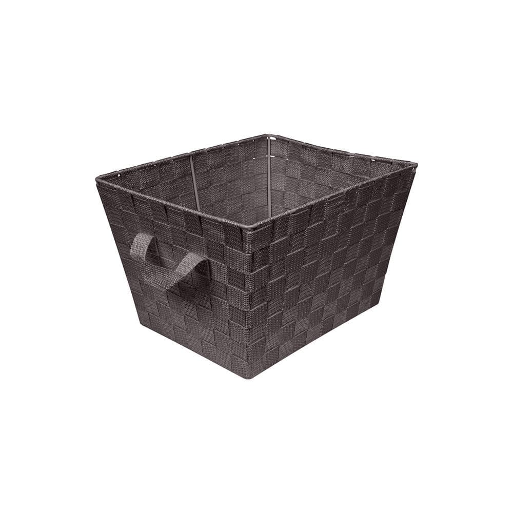 8 in. H x 12 in. W x 10 in. D Brown Fabric Cube Storage Bin price history on PriceWatchPro