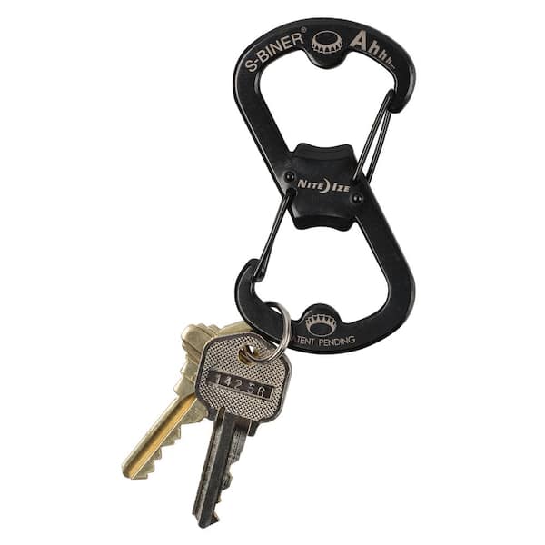 Nite Ize S-Biner Size 4 25 Lb. Capacity Black S-Clip Key Ring - Power  Townsend Company