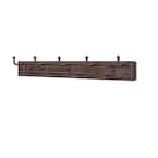 9-Hook Oil Rubbed Bronze Pull-Out Belt Rack