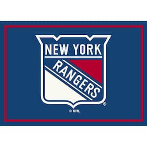 New York Rangers 6 ft. by 8 ft. Spriit Area Rug