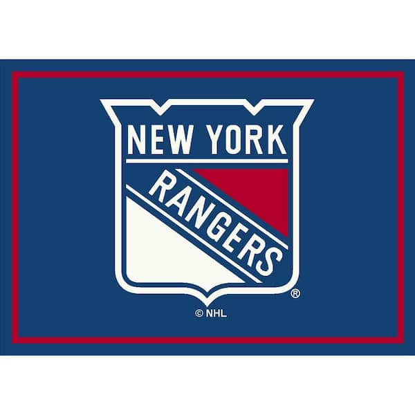 IMPERIAL New York Rangers 6 ft. by 8 ft. Spriit Area Rug