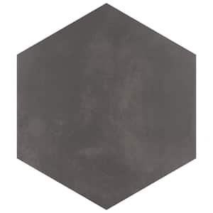 Horizon Hex Nero 7-3/4 in. x 9 in. Ceramic Floor and Wall Tile (8.88 sq. ft./Case)