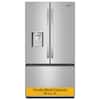 Whirlpool 30 cu. ft. French Door Refrigerator in Fingerprint Resistant Stainless Finish with In-door Filtered Water and Ice Maker WRFF3536SZ