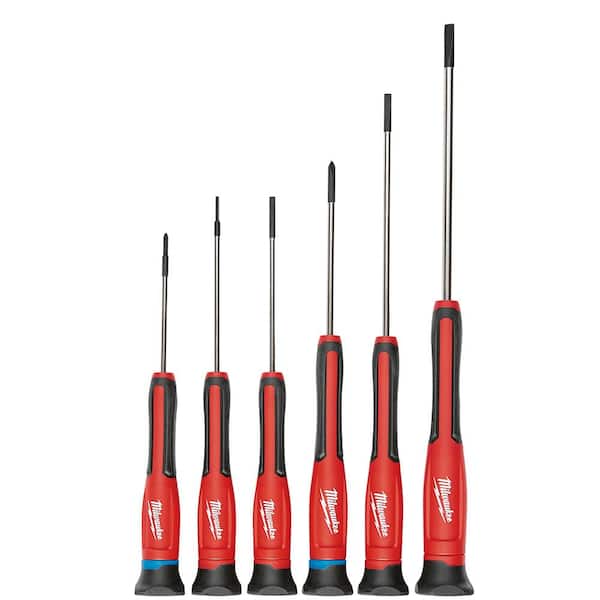 Milwaukee - Precision Phillips Screwdriver Set (6-Piece)