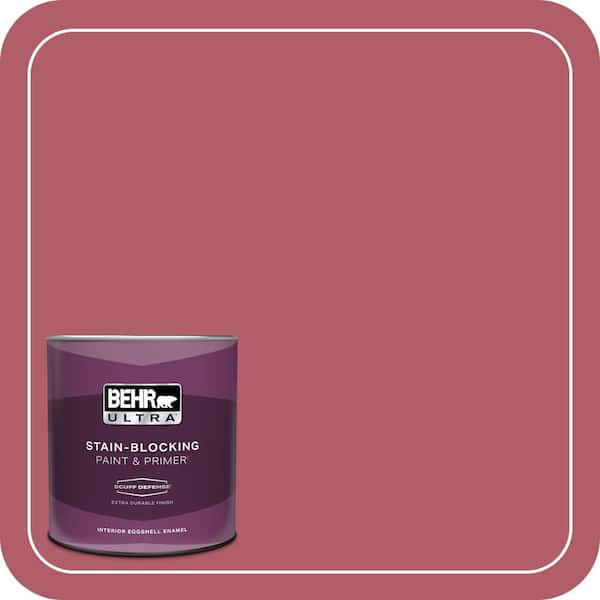 BEHR ULTRA 1 qt. #130D-5 Rhubarb Extra Durable Eggshell Enamel Interior Paint & Primer