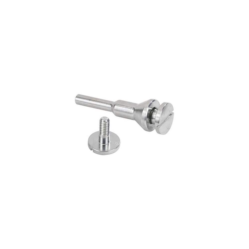Flush Mandrel for 2 in. and 3 in. Wheels, 1/4 in. and 3/8 in. Arbor