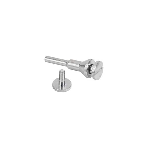 Flush Mandrel for 2 in. and 3 in. Wheels, 1/4 in. and 3/8 in. Arbor