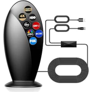 600 Miles Reception Amplified UHF and 4k Digital 2024 Indoor Antenna for Smart HDTV and Older TVs