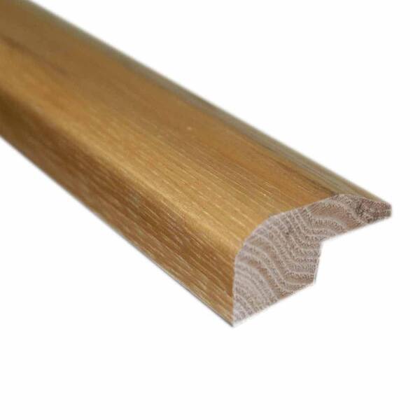 Unbranded Smoked Maple Natural .875 in. Thick x 2 in. Wide x 78 in. Length Hardwood Carpet Reducer/Baby Threshold Molding