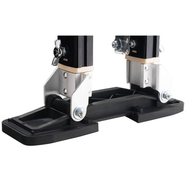 24 in. to 40 in. Adjustable Height Black Drywall Stilts 24 in. to 40 in. Adjustable Height Black Drywall Stilts