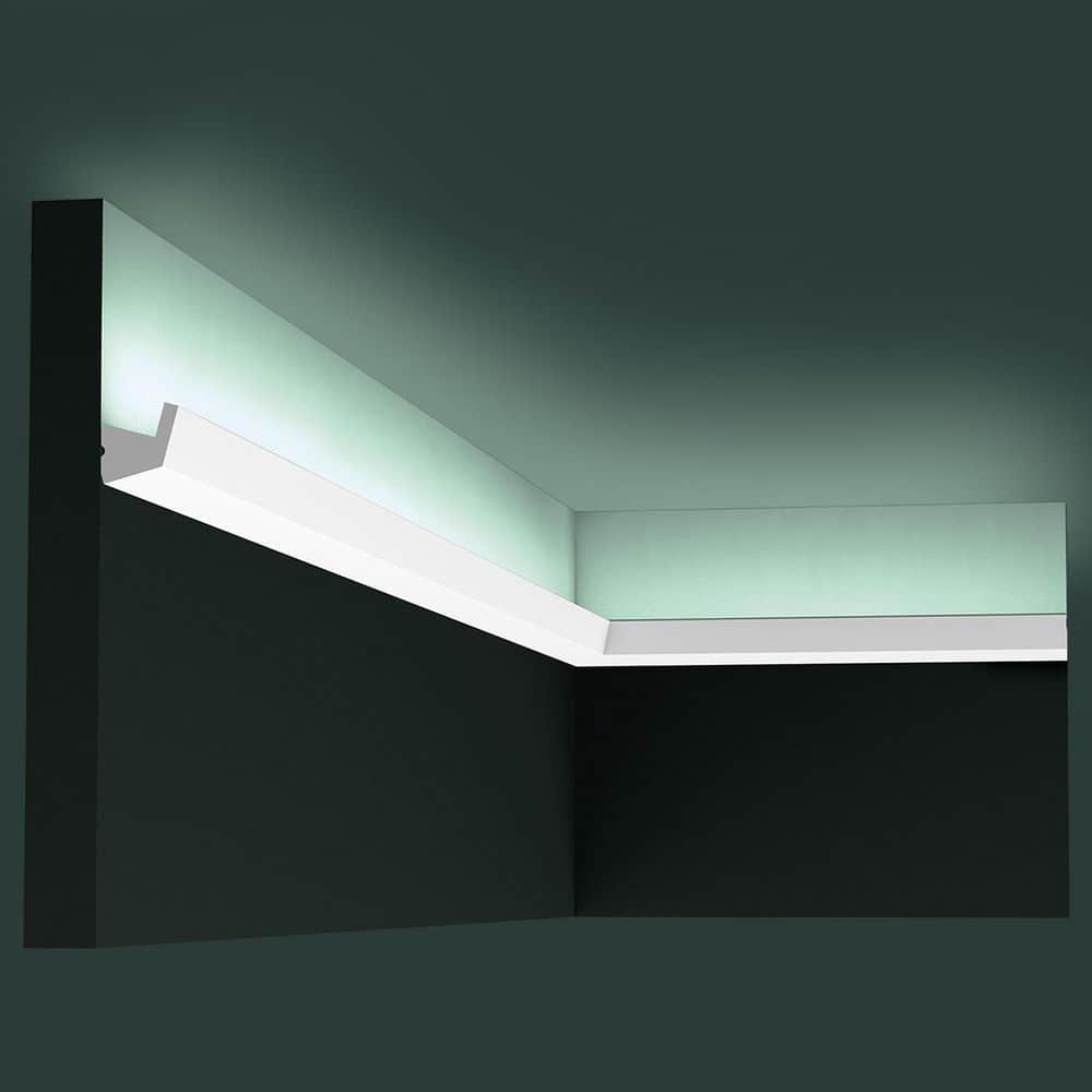 Primed White Polystyrene Crown Moulding Set of 20