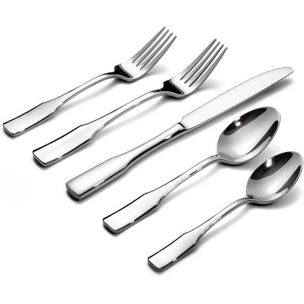 30-Piece Silverware Set Stainless Steel Flatware Set(Service for 6)