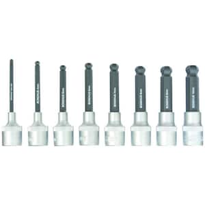 Metric Ball End Sockets and Bits Tool Set with ProGuard (7-Piece)