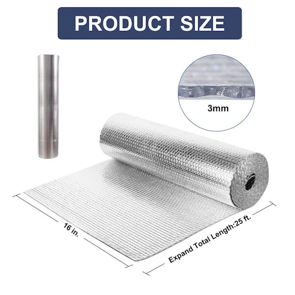 Pro Space 16 in. x 25 ft. Radiant Barrier Energy Saving Bubble