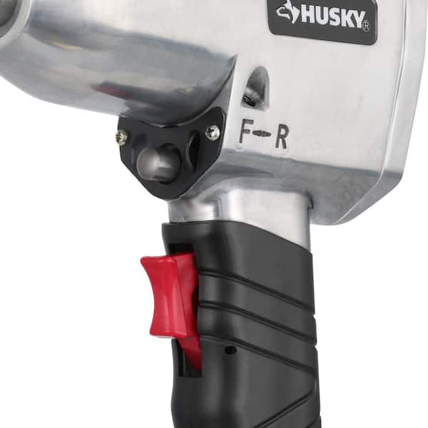 Husky H4430 Impact Wrench Air Tool Single Hammer 1/2" Drive 300 Ftlb Torque R21 for sale online 
