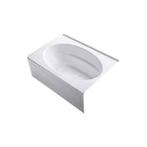 Windward 60 in. x 42 in. Soaking Bathtub with Right-Hand Drain in White