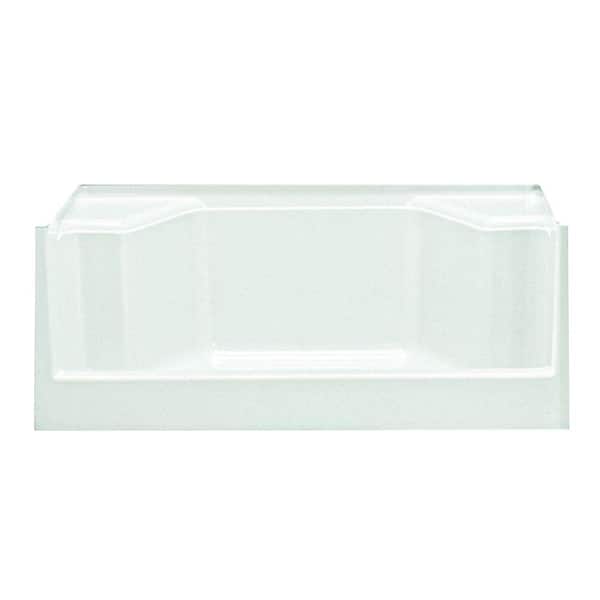 Sterling Advantage Seated 48 in. x 34 in. Single Threshold Shower Base in White