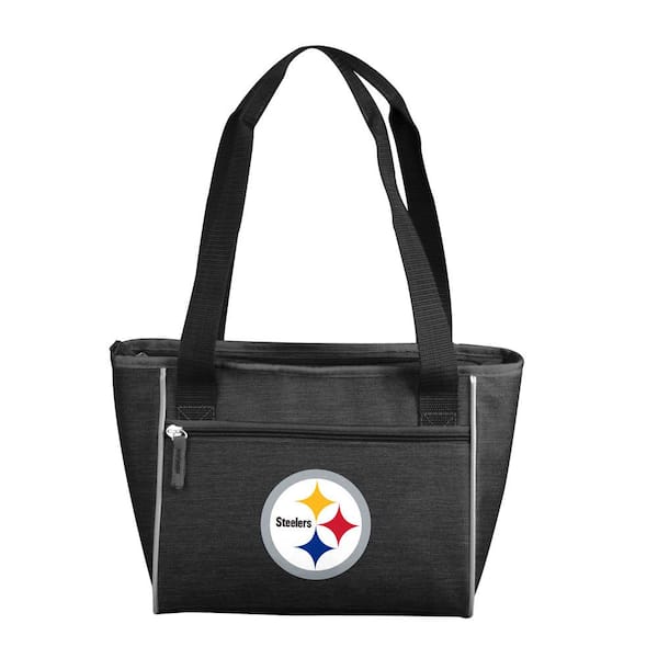 logobrands Pittsburgh Steelers Crosshatch 16 Can Cooler Tote